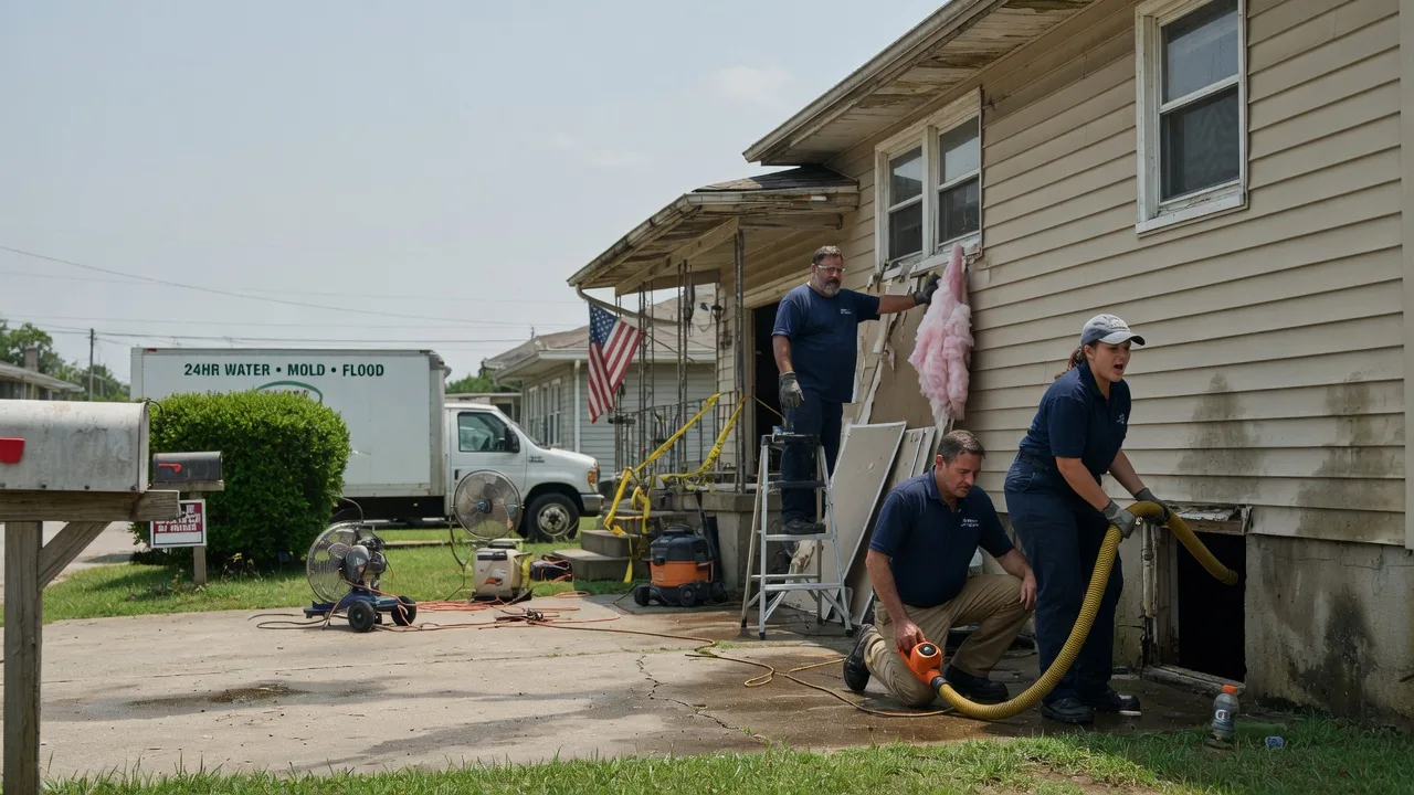 Water Damage Repair in Amherst, WI near me